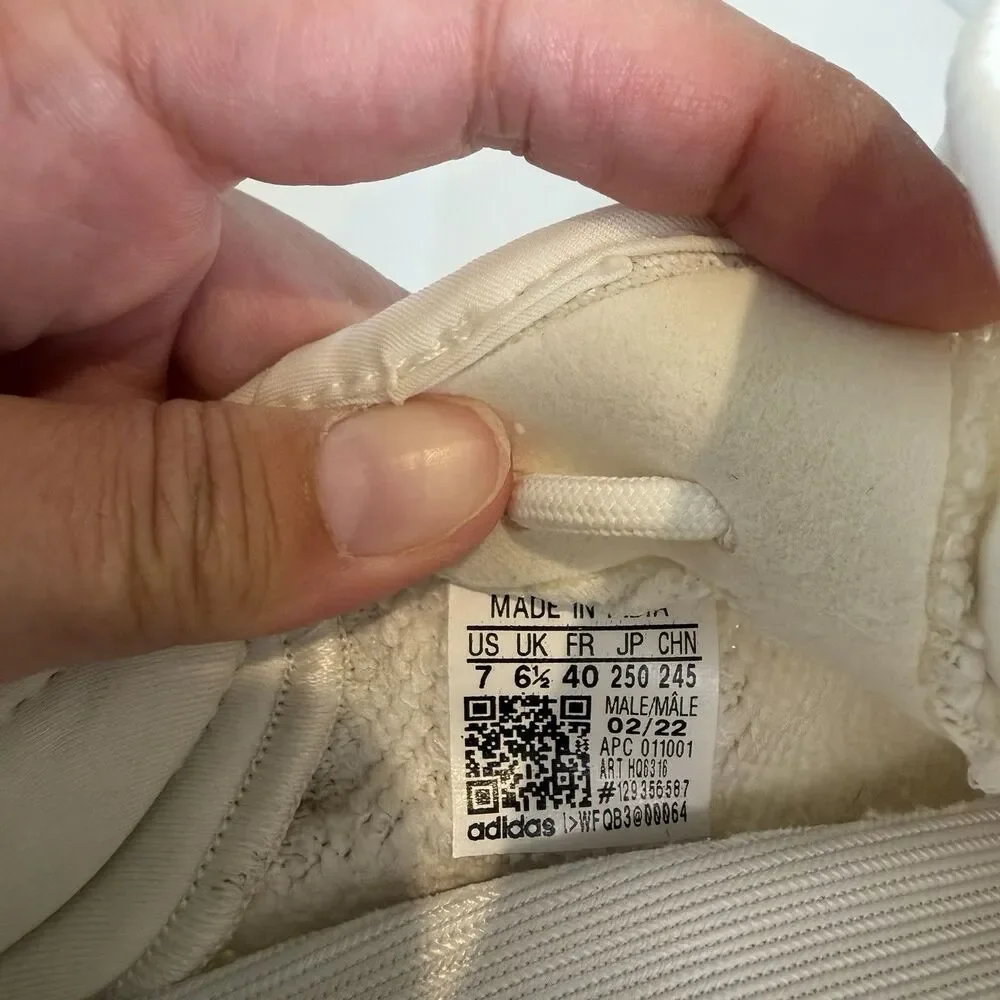 Adidas Yeezy Boost 350 V2 Men’s Size 7 Bone White Comfort Cushioned HQ6316